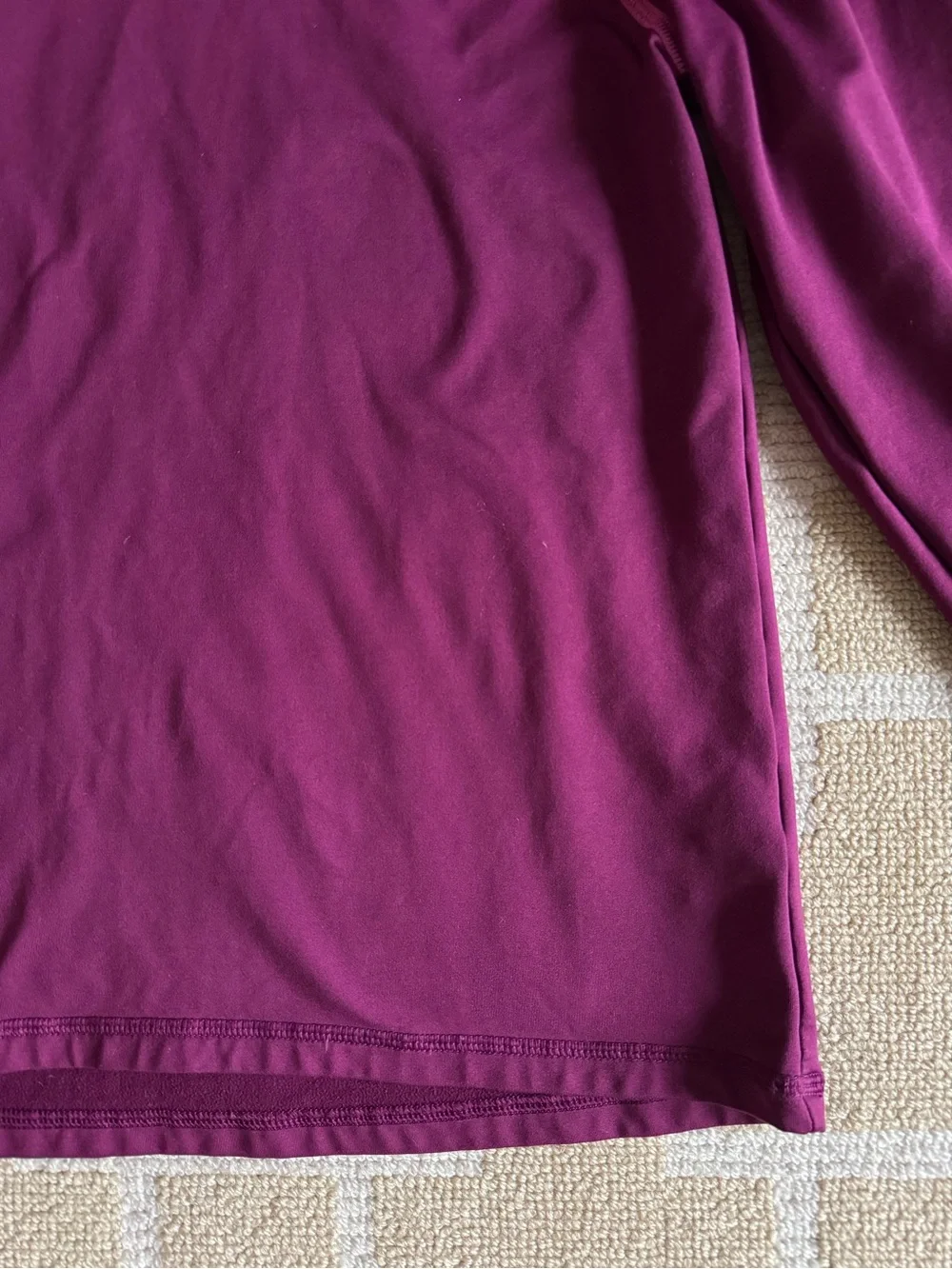 L.L. Bean Fleece Lined Performance Hoodie Pullover Purple Girls  Large 14-16
